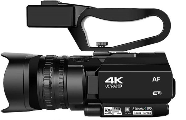 دوربین فیلم برداری مدل 4K Camcorder 48MP 60FPS 30X IR Night Vision