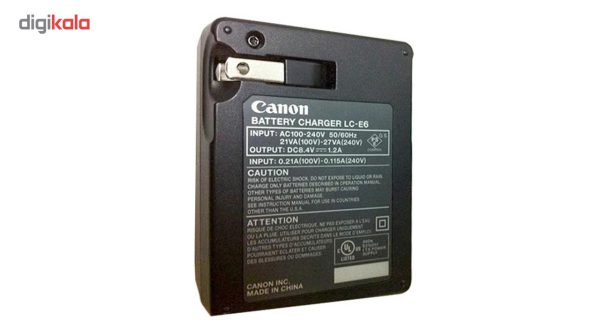 شارژر باتری دوربین کانن مدل LC-E6