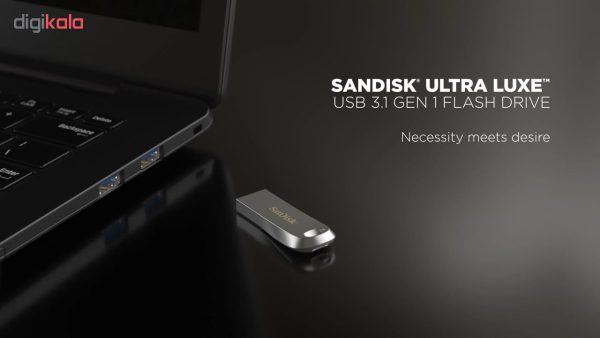 فلش مموری سن دیسک مدل Ultra Luxe ظرفیت 64 گیگابایت