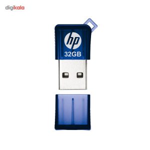 فلش مموری USB 2.0 اچ پی مدل v165w ظرفیت ۳۲ گیگابایت