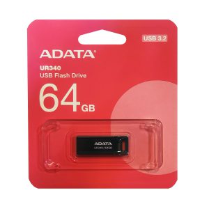 فلش مموری ای دیتا مدل UR340 USB 3.2 ظرفیت ۶۴ گیگابایت